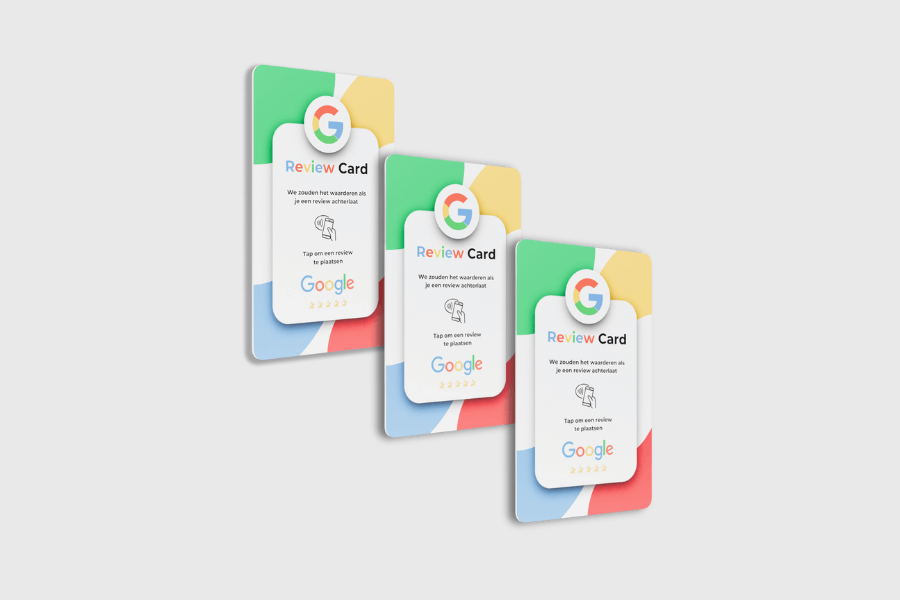 Карта за рецензии в Google (3 броя)