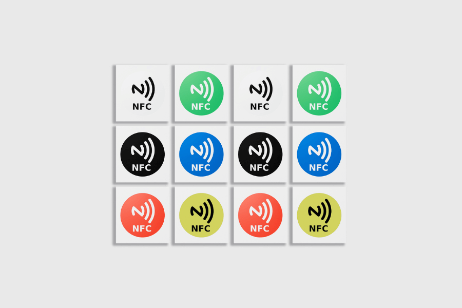 NFC стикери NTAG213, разнообразни (12 броя)