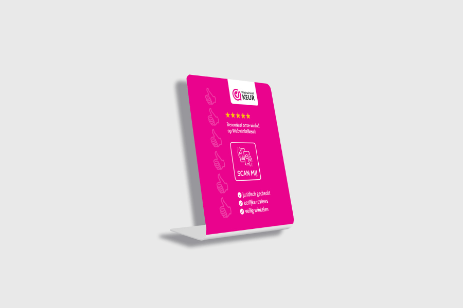 WebwinkelKeur Дисплей с отзиви