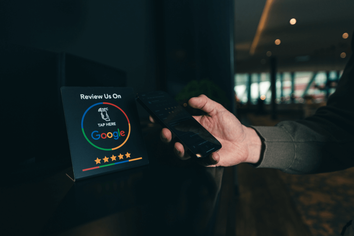 Събиране на отзиви с NFC