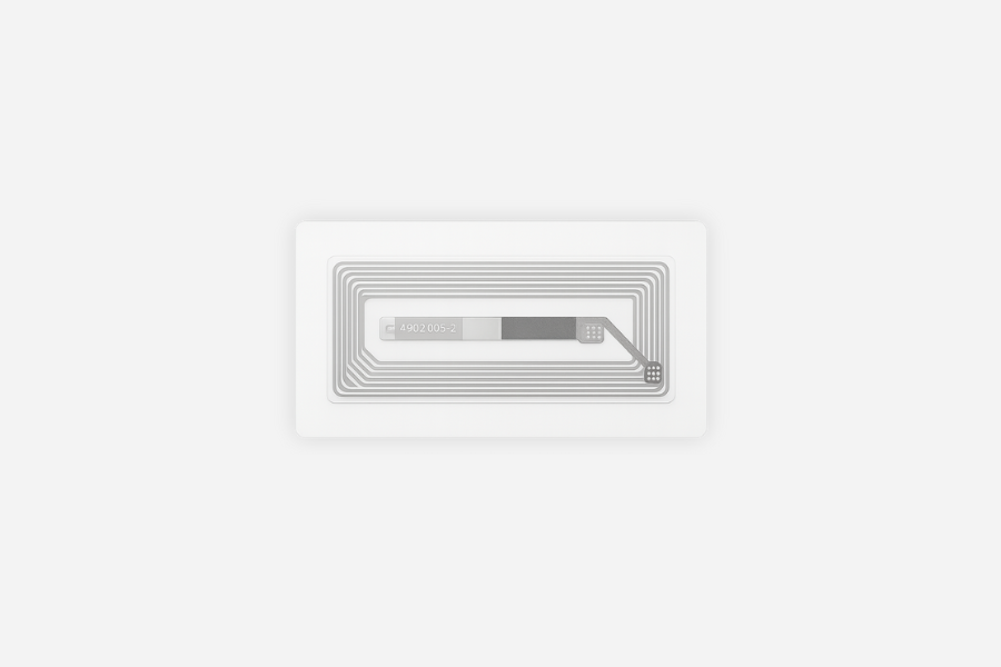 NFC стикер NTAG213, прозрачен, 18x56 мм (10 броя)
