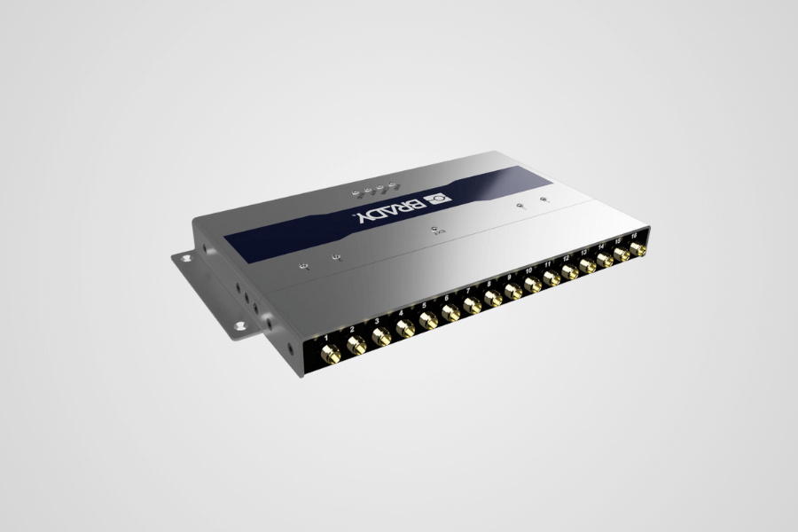 Brady FR22 UHF RFID мултиплексор комплект с 16 порта LTE (ЕС)