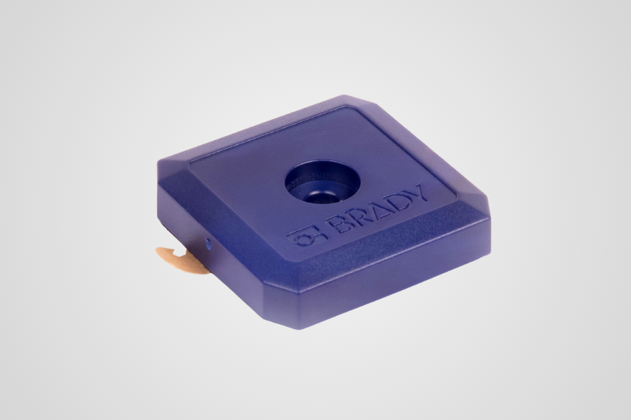Квадратен UHF RFID етикет за промишлени активи