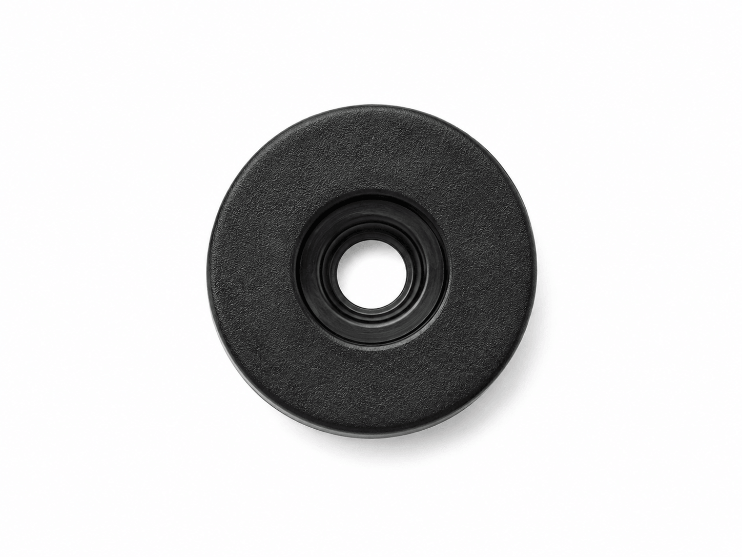 RFID етикет ABS, кръгъл, ICODE SLIX2, черен, 30 мм (10 броя)