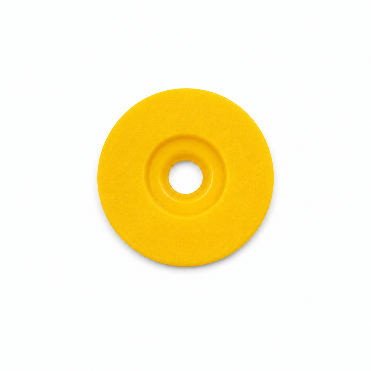 RFID етикет от ABS, кръгъл, ICODE SLIX2, жълт, 30 мм (10 броя)