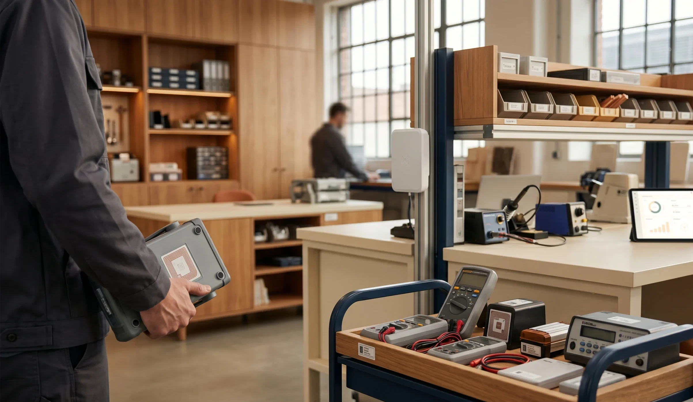 Как проследяването на активи чрез RFID подобрява това приложение