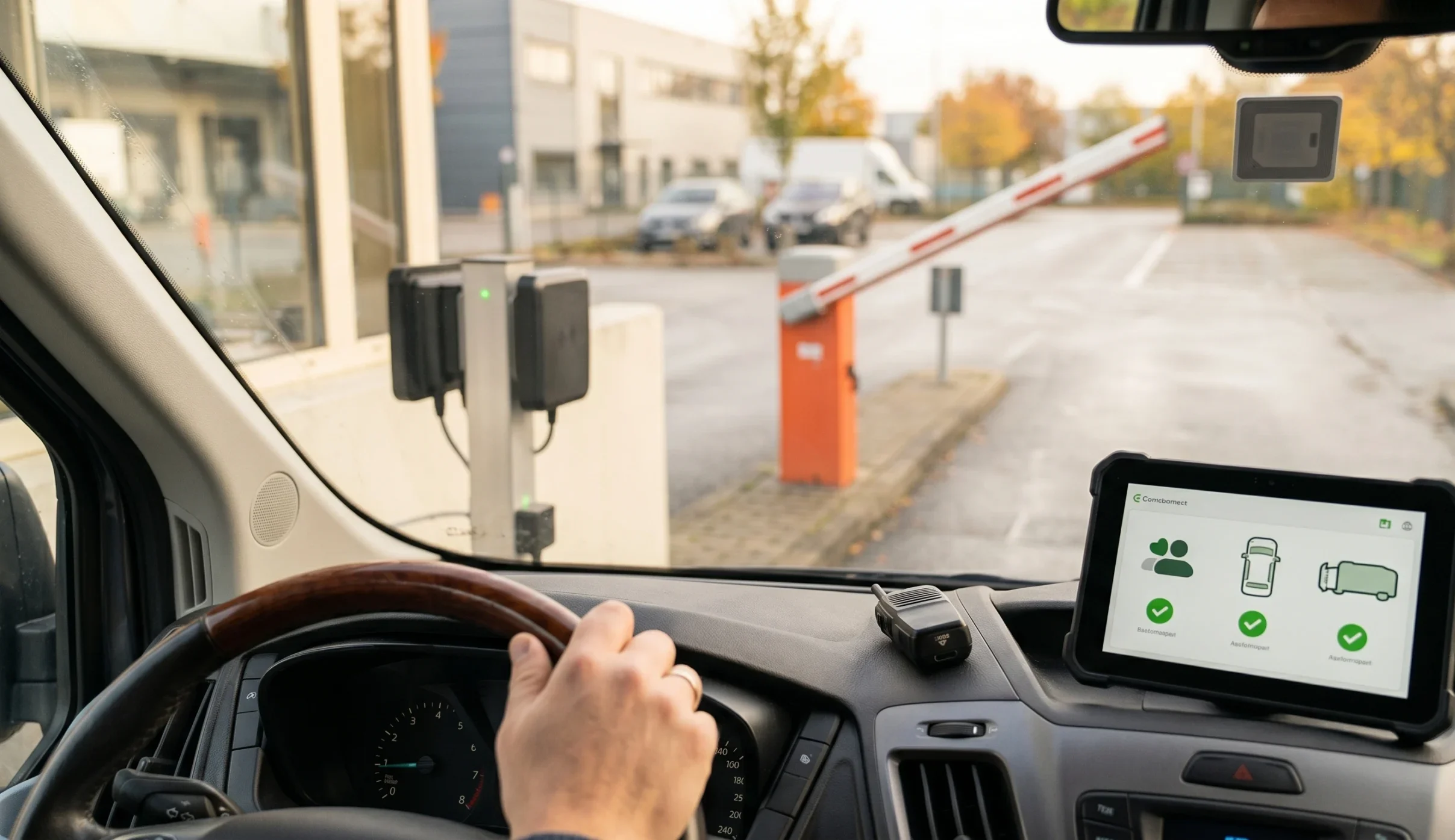 Как работи това на практика с RFID достъп за превозни средства