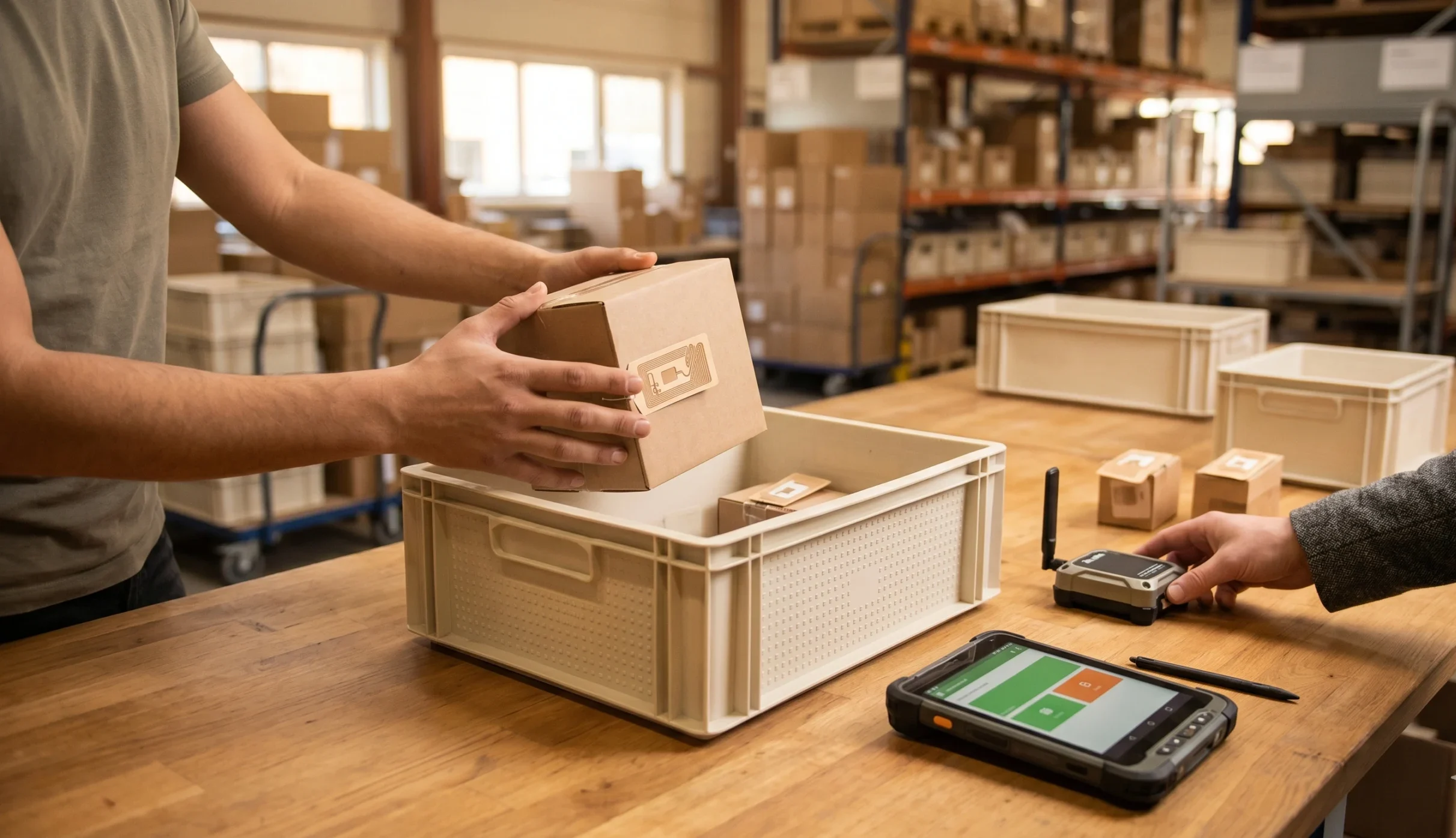 Започнете с RFID подбор на поръчки във вашата организация