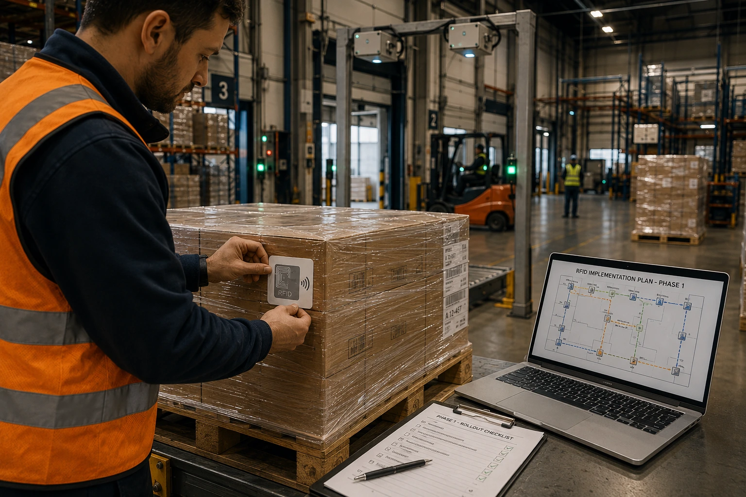 Започнете да използвате RFID проследяване на палети във вашата организация