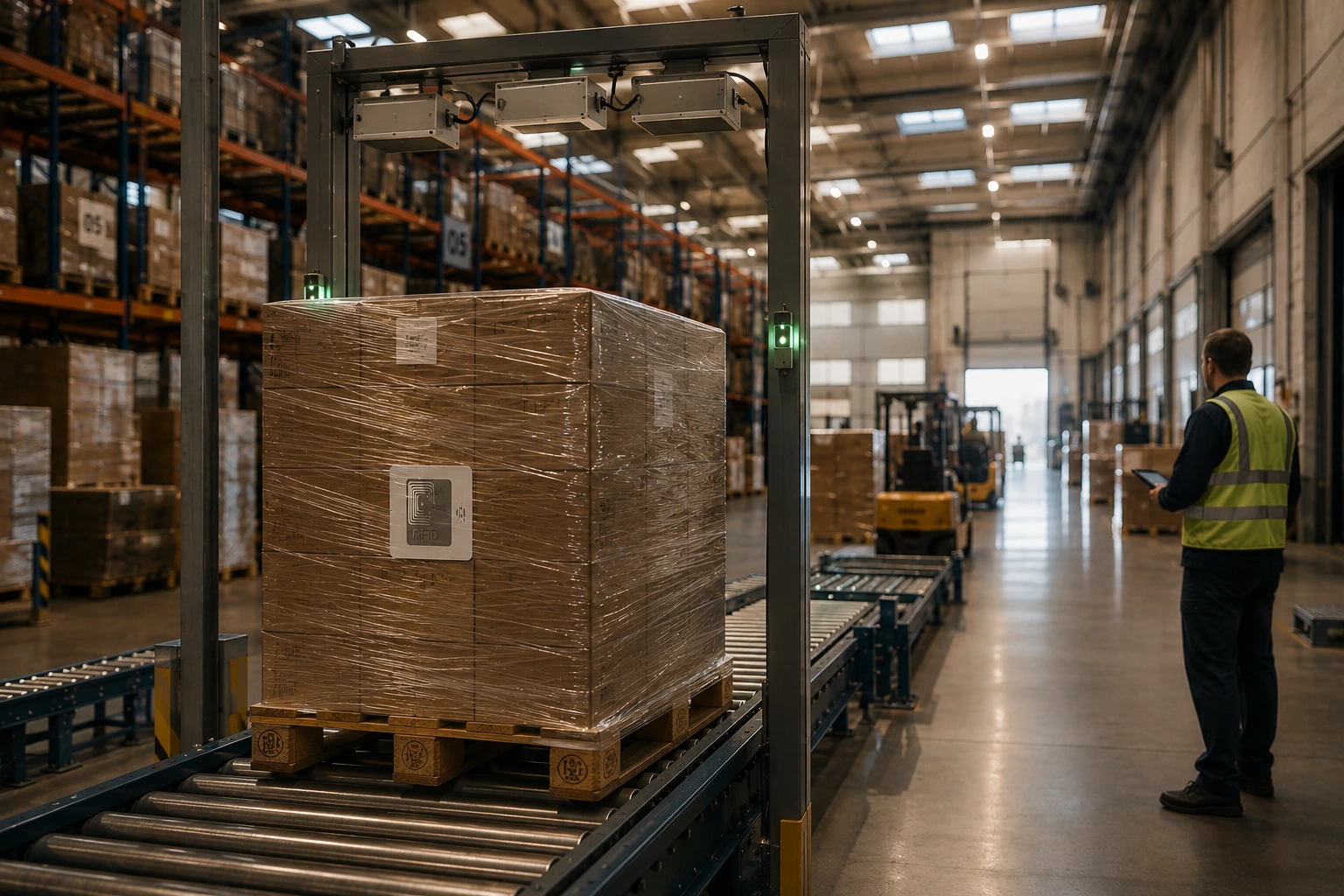 Предимства на RFID проследяването на палети за това приложение