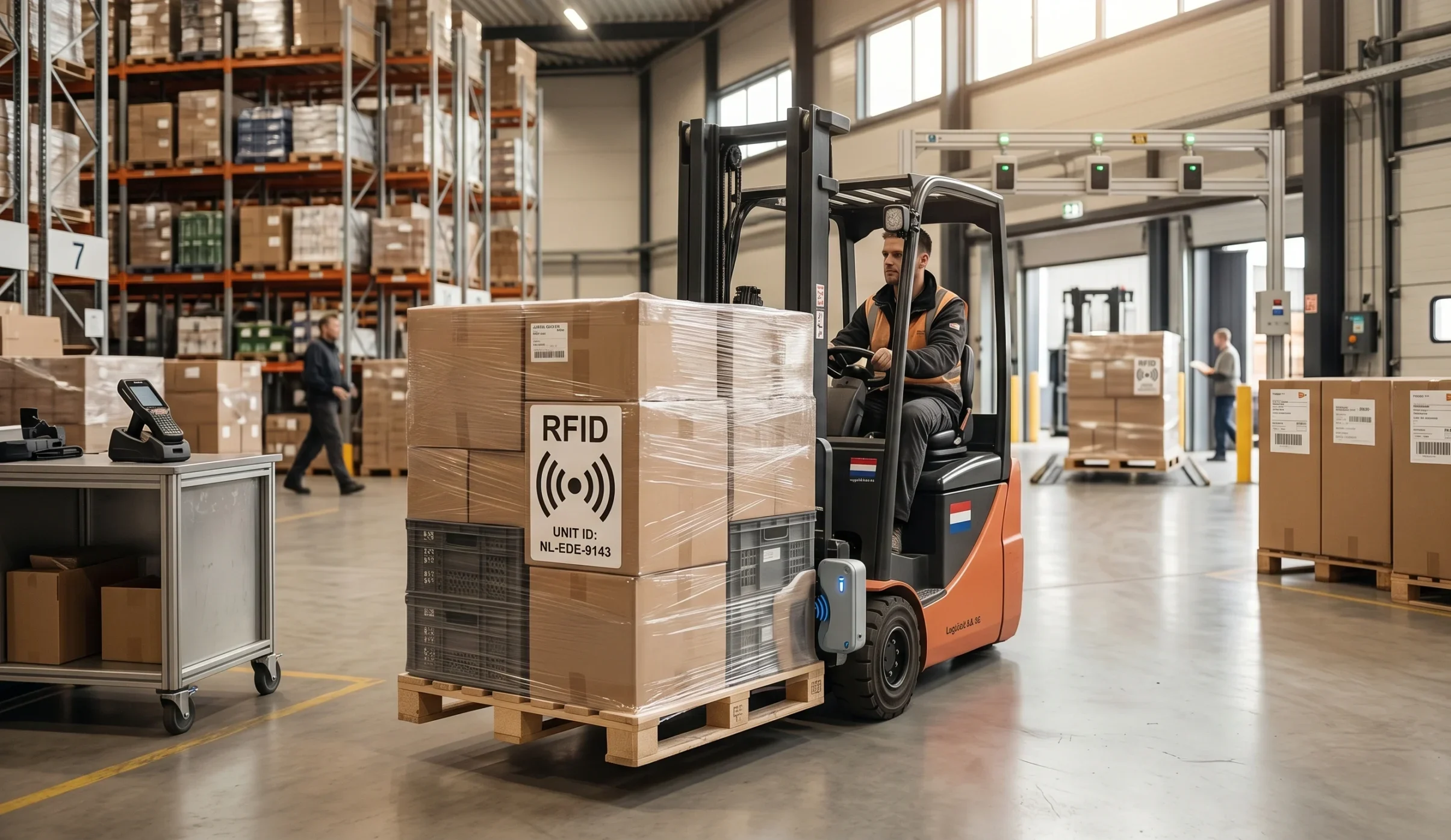 Предимства на RFID за това приложение