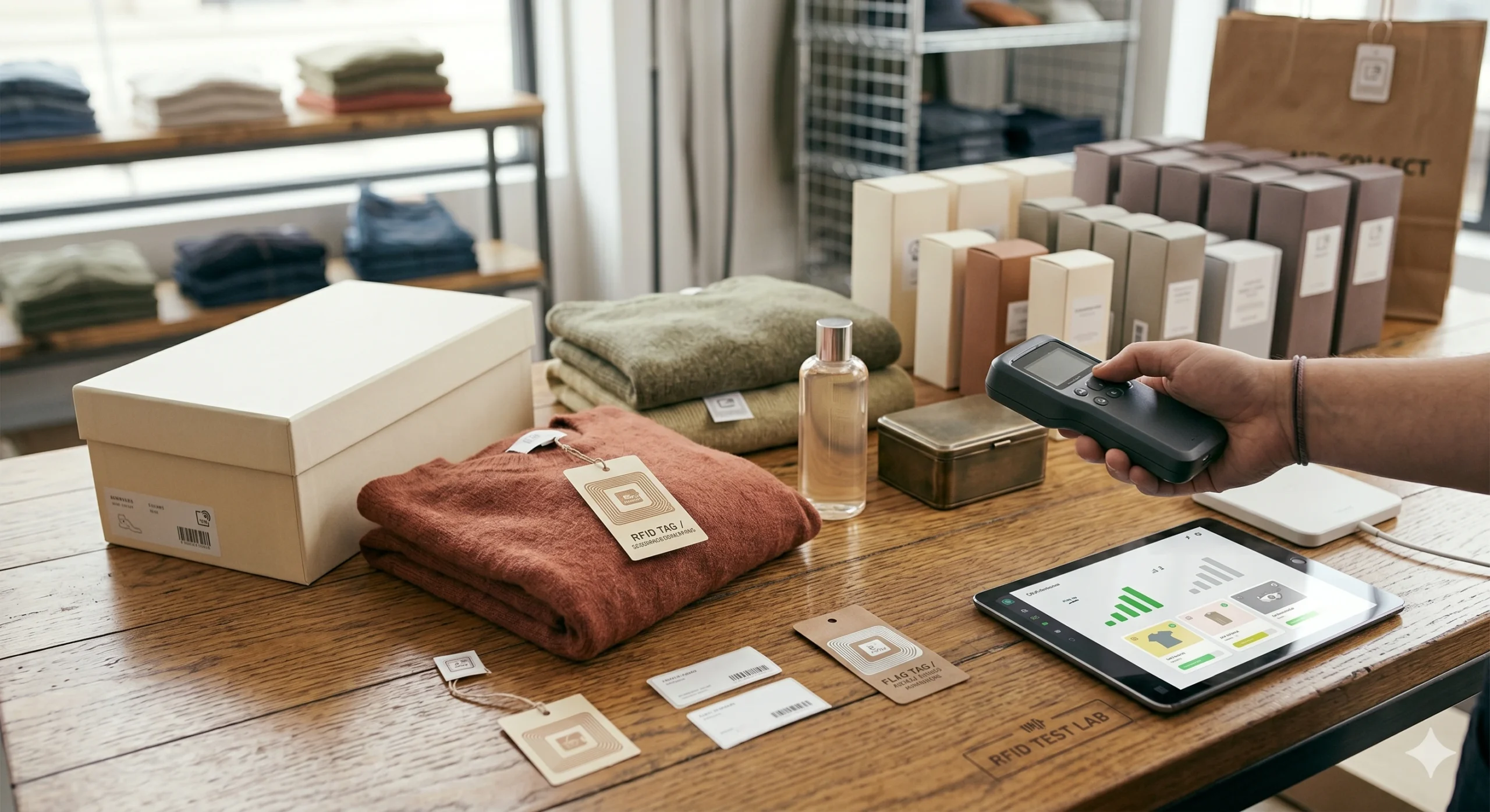 Коя RFID технология е подходяща за това приложение